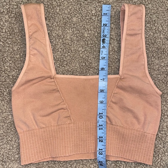 FP Movement Good Karma Square Neck Bra in Desert Dune M/L - Picture 8 of 9